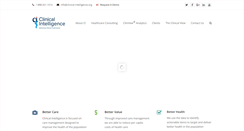 Desktop Screenshot of clinical-intelligence.org