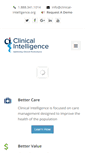 Mobile Screenshot of clinical-intelligence.org